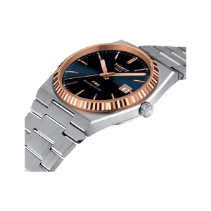 Alternative view of TISSOT Men’s Swiss Made Powermatic Stainless Steel Blue & Black Dial 40mm Watch T931.407.41.041.00