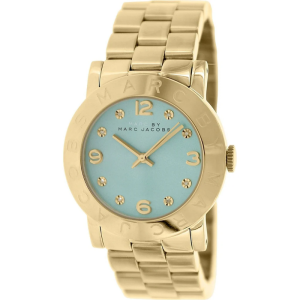 Marc by Marc Jacobs Women's Quartz Stainless Steel Aquamarine Dial 36mm Watch MBM3301