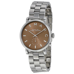Marc by Marc Jacobs Women's Quartz Stainless Steel Brown Dial 37mm Watch MBM3329