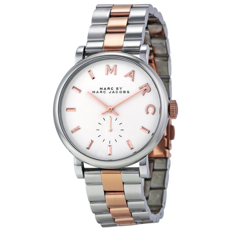 Marc by Marc Jacobs Women's Quartz Stainless Steel White Dial 36mm Watch MBM3312