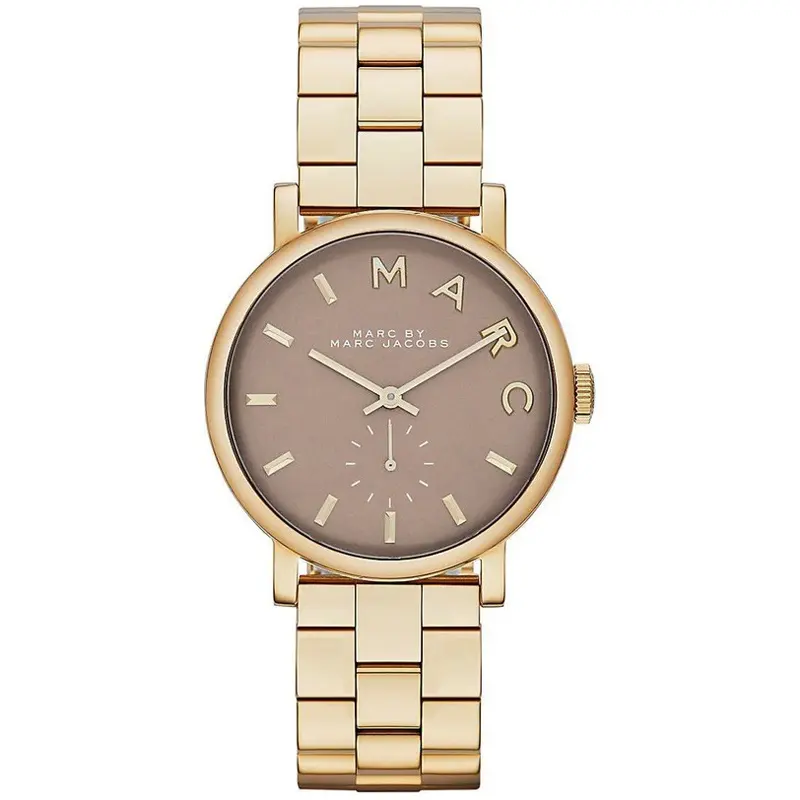 Marc by Marc Jacobs Women’s Quartz Gold Stainless Steel Grey Dial 36mm Watch MBM3281