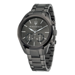 Maserati Men’s Chronograph Quartz Stainless Steel Black Dial 45mm Watch R8873612002