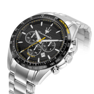 Alternative view of Maserati Men’s Chronograph Quartz Stainless Steel Black Dial 45mm Watch R8873612042