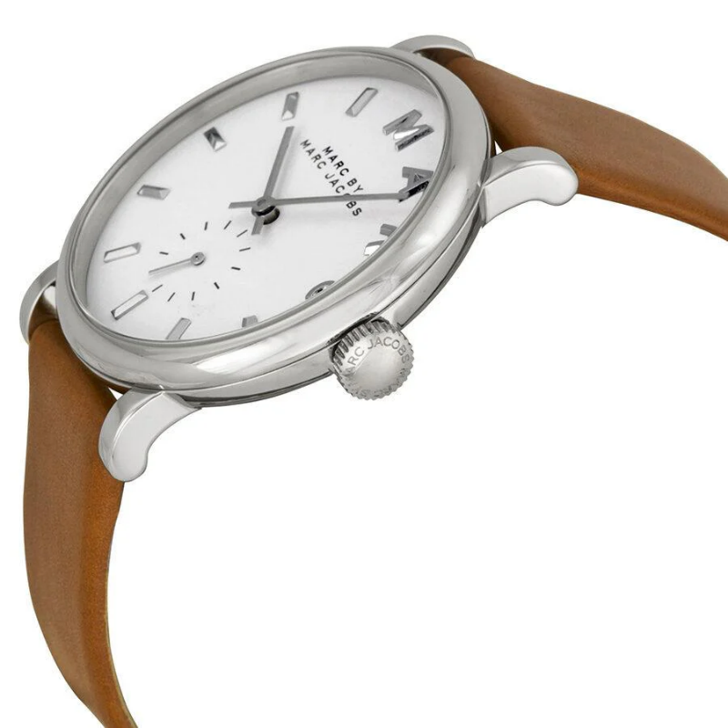 Marc by Marc Jacobs Women’s Quartz Leather Strap White Dial 36.5mm Watch MBM1265 - Image 2