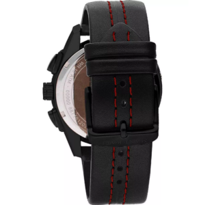Alternative view of Maserati Men’s Chronograph Quartz Leather Strap Black Dial 45mm Watch R8871612023