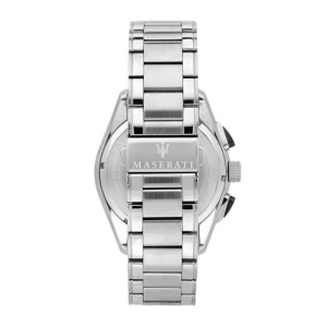 Alternative view of Maserati Men’s Chronograph Quartz Silver Stainless Steel Black Dial 45mm Watch R8873612015