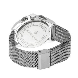 Alternative view of Maserati Men’s Chronograph Quartz Silver Stainless Steel Black Dial 45mm Watch R8873612005