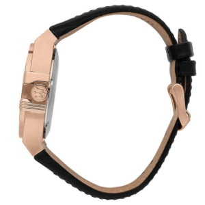 Alternative view of Maserati Men’s Automatic Black Leather Strap Black Skeleton Dial 42mm Watch R8821108002