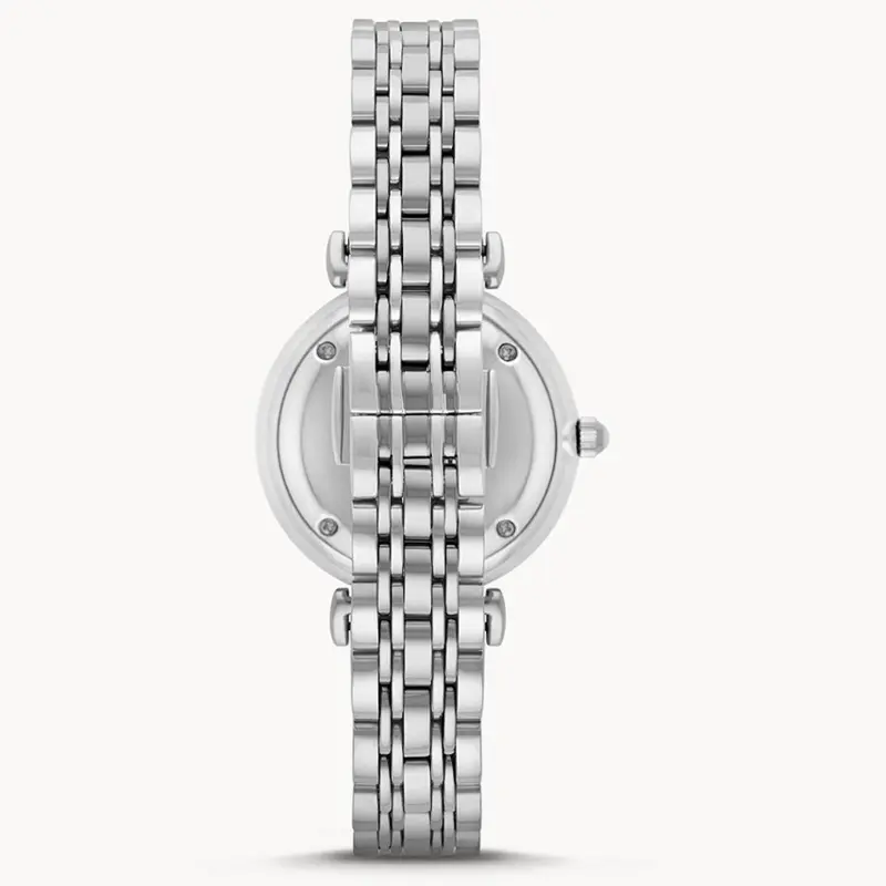Emporio Armani Women’s Quartz Stainless Steel White 32mm Watch AR1925 (Without Tag) - Image 2