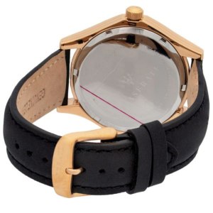 Alternative view of Maserati Men’s Quartz Black Leather Strap Black Dial 42mm Watch R8851127001