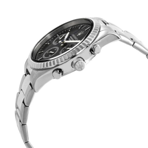 Alternative view of Maserati Men’s Chronograph Quartz Silver Stainless Steel Black Dial 43mm Watch R8853100014
