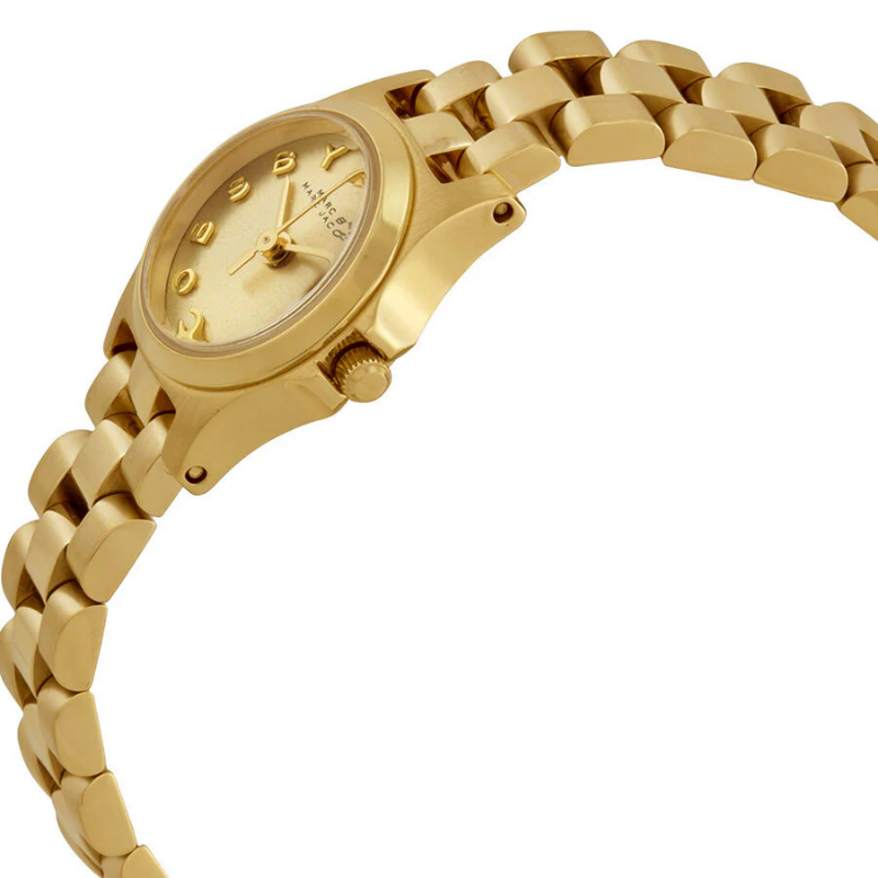 Marc by Marc Jacobs Women's Quartz Stainless Steel Gold Dial 20mm Watch MBM3199 - Image 2