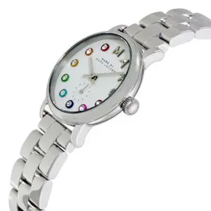 Alternative view of Marc by Marc Jacobs Women’s Quartz Silver Stainless Steel White Dial 28mm Watch MBM3423
