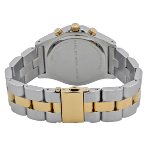 Marc by Marc Jacobs Women’s Chronograph Quartz Stainless Steel Silver Dial 41mm Watch MBM3177 - Image 3