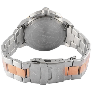 Maserati Men’s Chronograph Quartz Stainless Steel Navy Blue Dial 44mm Watch R8873619002 - Image 3