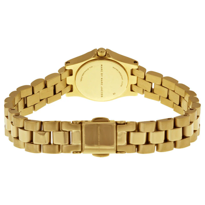 Marc by Marc Jacobs Women's Quartz Stainless Steel Gold Dial 20mm Watch MBM3199 - Image 3