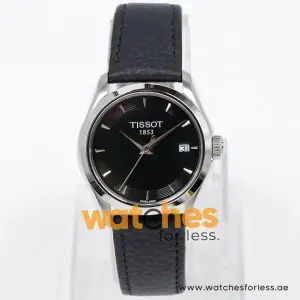 Alternative view of Tissot Women’s Quartz Swiss Made Black Leather Strap Black Dial 33mm Watch T035.210.16.051.01 (Shelf Leftover)