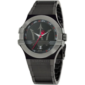 Maserati Quartz Men’s Black Stainless Steel Black Dial 42mm Watch R8853108003