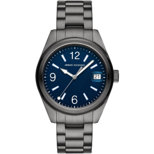 Armani Exchange Men’s Quartz Grey Stainless Steel Blue Dial 42mm Watch AX1421 (Without Tag)