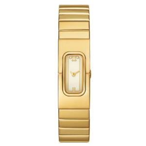 Tory Burch Women’s Quartz Gold Stainless Steel Cream Dial 18mm Watch TBW3045 (Shelf Leftover)