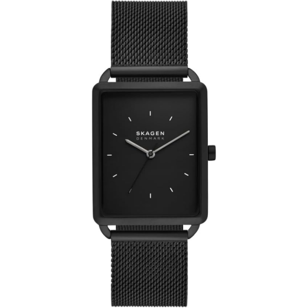 Skagen Men’s Quartz Black Stainless Steel Black Dial 36mm Watch SKW6928 (Without Tag)