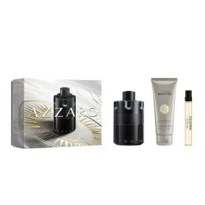 AZZARO THE MOST WANTED MEN'S SET EDT INTENSE 100ML + EDT INTENSE 2 X 10ML GIFT SET (WFL Ref GS0196)
