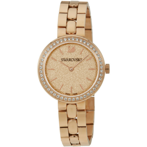 SWAROVSKI Women’s Swiss Made Quartz Rose Gold Stainless Steel Rose Gold Dial 34mm Watch 5182231