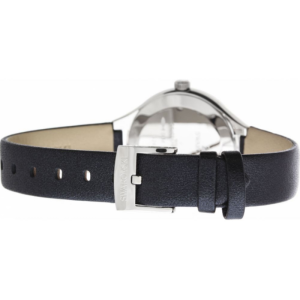 Alternative view of SWAROVSKI Women’s Swiss Made Quartz Black Leather Strap Black Mother Of Pearl Dial 31mm Watch 5242898
