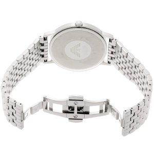 Alternative view of Emporio Armani Men’s Quartz Stainless Steel White Dial 41mm Watch AR80014 (Without Tag)
