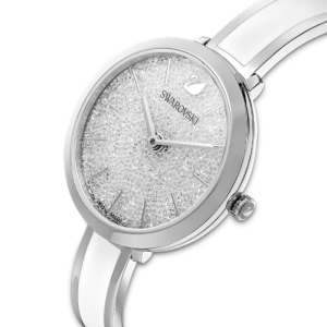 Alternative view of SWAROVSKI Women’s Swiss Made Quartz Two-tone Stainless Steel Crystal Pave Dial 32mm Watch 5580537