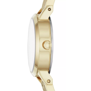 Alternative view of DKNY Women’s Quartz Gold Stainless Steel Gold Dial 24mm Watch NY2883 (Without Tag)