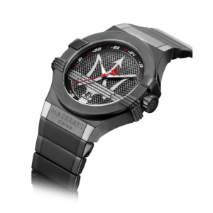 Alternative view of Maserati Quartz Men’s Black Stainless Steel Black Dial 42mm Watch R8853108003