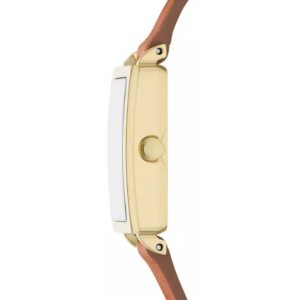 Alternative view of Skagen Women’s Quartz Brown Leather Strap White Dial 30mm Watch SKW3149 (Without Tag)