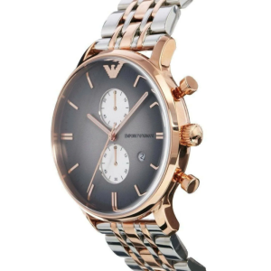 Alternative view of Emporio Armani Men’s Chronograph Quartz Two-tone Stainless Steel 43mm Watch AR1721 (Without Tag)