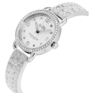 Alternative view of Coach Women’s Quartz Silver Stainless Steel White Dial 28mm Watch 14502353
