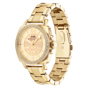 Alternative view of Coach Women’s Quartz Gold Stainless Steel Gold Dial 34mm Watch 14503141
