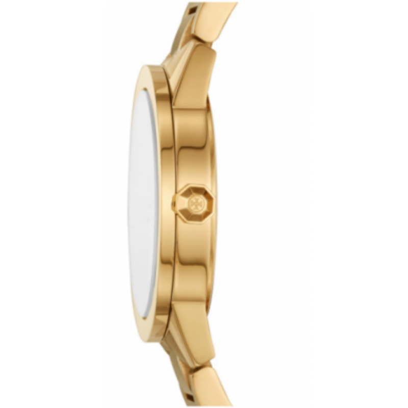 Tory Burch Women’s Quartz Gold Stainless Steel White Dial 36mm Watch TBW2010 - Image 2