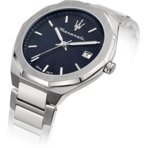 Alternative view of Maserati Men’s Quartz Silver Stainless Steel Blue Dial 42mm Watch R8853142006