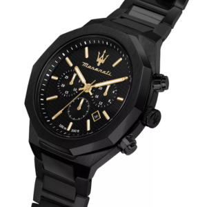 Alternative view of Maserati Men’s Chronograph Quartz Black Stainless Steel Black Dial 45mm Watch R8873642005