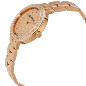 Alternative view of SWAROVSKI Women’s Swiss Made Quartz Rose Gold Stainless Steel Rose Gold Dial 34mm Watch 5182231