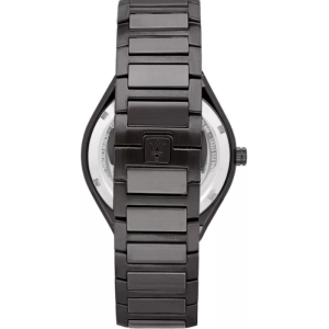 Maserati Men’s Quartz Dark Grey Stainless Steel Black Dial 45mm Watch R8853142001 - Image 3