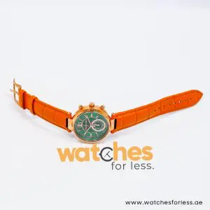 Michael Kors Women’s Quartz Camel Brown Leather Strap Green Dial 39mm Watch MK2581 (Shelf Leftover) - Image 10