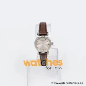Alternative view of Emporio Armani Women’s Quartz Dark Brown Leather Strap Grey 22mm Watch AR1685-4