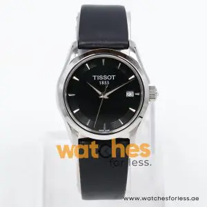 Alternative view of Tissot Women’s Quartz Swiss Made Black Leather Strap Black Dial 33mm Watch T035.210.16.051.01-1 (Shelf Leftover)
