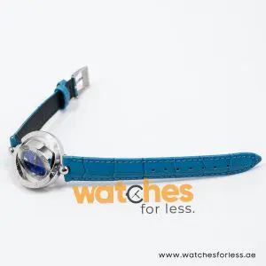Versace Women’s Quartz Swiss Made Sky Blue Leather Strap Blue Dial 34mm Watch VE7900220 (Shelf Leftover) - Image 10