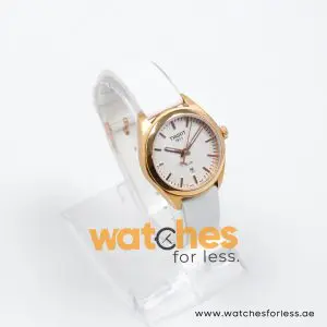 Tissot Women’s Quartz Swiss Made White Leather Strap White Dial 33mm Watch T101.210.36.031.00-2 (Shelf Leftover) - Image 4