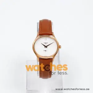 Alternative view of Tissot Women’s Quartz Swiss Made Brown Leather Strap Mother Of Pearl Dial 32mm Watch T103.310.36.111.00 (Shelf Leftover)