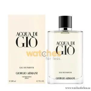 Giorgio Armani Acqua di GiO EDP Perfume For Men 200ml (Original Perfume) PO8986