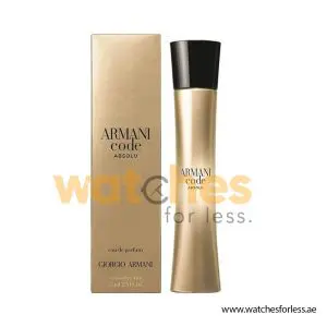 Giorgio Armani Code Absolu EDP Perfume For Women 75ml (Original Perfume) PO1451
