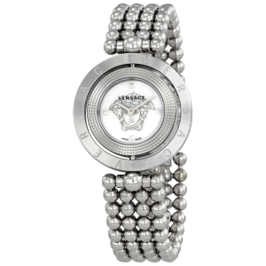 Versace EON Women’s Quartz Swiss Made Stainless Steel White Mother Of Pearl Dial 33.6mm Watch 79Q99SD497S099 (Without Tag)